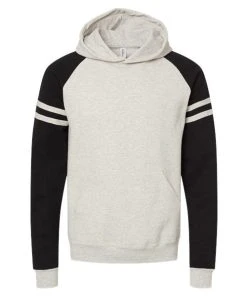 JERZEES Men's Nublend? Varsity Colorblocked Raglan Hooded Sweatshirt -Bulkthreads store 134614573.