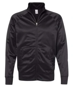 Independent Trading Co. Men's Lightweight Poly-Tech Full-Zip Track Jacket -Bulkthreads store 134615227.