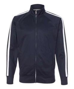 Independent Trading Co. Men's Lightweight Poly-Tech Full-Zip Track Jacket -Bulkthreads store 134615477.