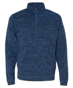 J. America Cosmic Fleece Quarter-Zip Sweatshirt -Bulkthreads store 134615818.