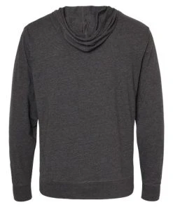 Independent Trading Co. Men's Lightweight Jersey Full-Zip Hooded T-Shirt -Bulkthreads store 134615925.