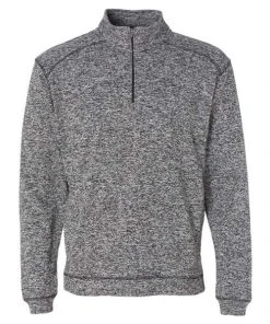 J. America Cosmic Fleece Quarter-Zip Sweatshirt -Bulkthreads store 134615937.
