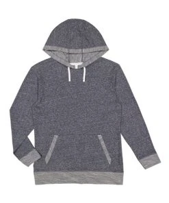 LAT Harborside Mélange French Terry Hooded Pullover -Bulkthreads store 134616400.