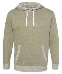 LAT Harborside Mélange French Terry Hooded Pullover -Bulkthreads store 134616437.