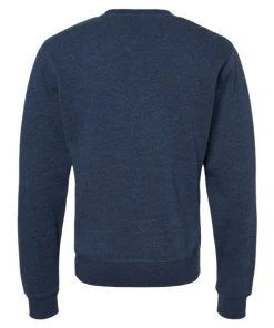 J. America Men's Triblend Fleece Crewneck Sweatshirt -Bulkthreads store 134616764.