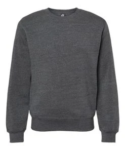 J. America Men's Triblend Fleece Crewneck Sweatshirt -Bulkthreads store 134616781.