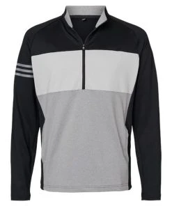 Adidas Men's 3-Stripes Competition Quarter-Zip Pullover -Bulkthreads store 134617414.