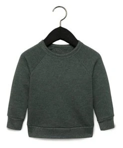 BELLA + CANVAS Toddler Sponge Fleece Raglan Sweatshirt -Bulkthreads store 134618047.