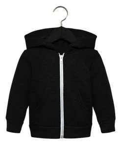 BELLA + CANVAS Toddler Sponge Fleece Full-Zip Hoodie -Bulkthreads store 134618050.