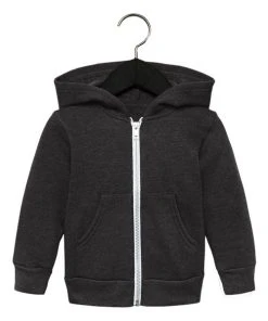 BELLA + CANVAS Toddler Sponge Fleece Full-Zip Hoodie -Bulkthreads store 134618196.