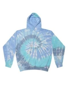 Colortone Men's Tie-Dyed Hooded Sweatshirt -Bulkthreads store 134618372.