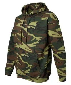 Code Five Men's Camo Pullover Fleece Hoodie -Bulkthreads store 134619056