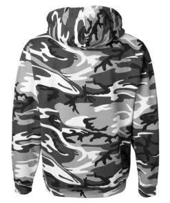 Code Five Men's Camo Pullover Fleece Hoodie -Bulkthreads store 134619139