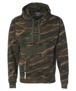 J. America Polyester Tailgate Hooded Sweatshirt -Bulkthreads store 134619470.