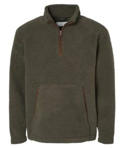 Boxercraft Men's Everest Quarter Zip Fleece Pullover -Bulkthreads store 134619550.