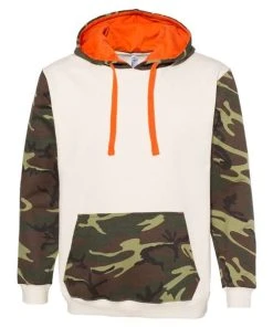Code Five Men's Fashion Camo Hooded Sweatshirt -Bulkthreads store 134619692.