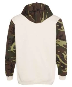 Code Five Men's Fashion Camo Hooded Sweatshirt -Bulkthreads store 134619693.
