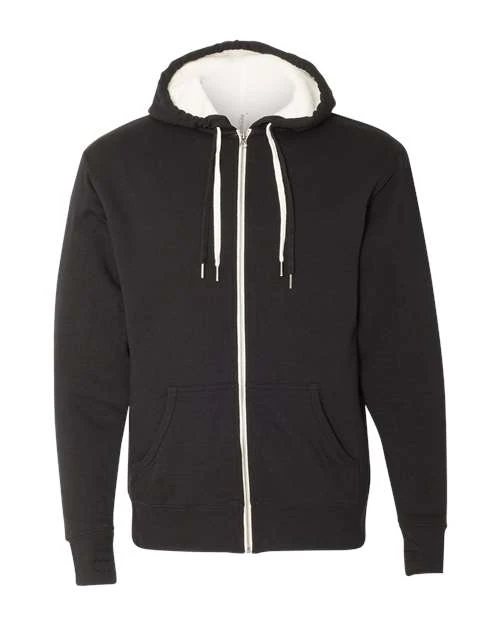 Independent Trading Co. Men's Sherpa-Lined Hooded Sweatshirt 6 Independent Trading Co. Men's Sherpa-Lined Hooded Sweatshirt - Image 6