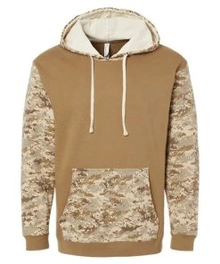 Code Five Men's Fashion Camo Hooded Sweatshirt -Bulkthreads store 134619880.