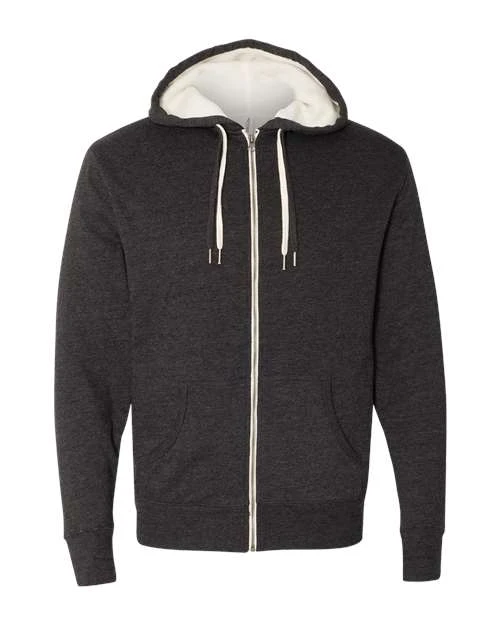 Independent Trading Co. Men's Sherpa-Lined Hooded Sweatshirt 2 Independent Trading Co. Men's Sherpa-Lined Hooded Sweatshirt - Image 2