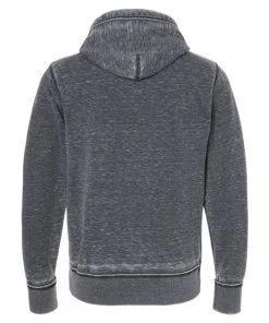 J. America Men's Vintage Zen Fleece Full-Zip Hooded Sweatshirt -Bulkthreads store 134619970.