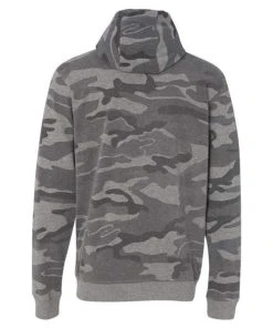 Burnside Men's Camo Full-Zip Hooded Sweatshirt -Bulkthreads store 134620641.