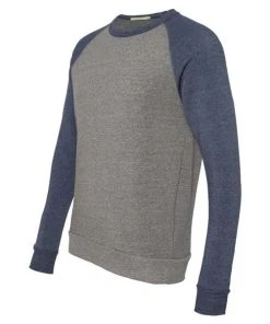 Alternative Men's Champ Colorblock Eco-Fleece Sweatshirt -Bulkthreads store 134621026.