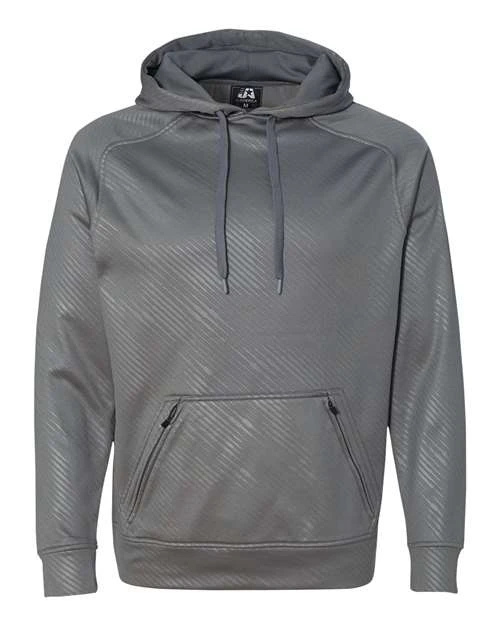 J. America Men's Volt Polyester Hooded Sweatshirt 2 J. America Men's Volt Polyester Hooded Sweatshirt - Image 2