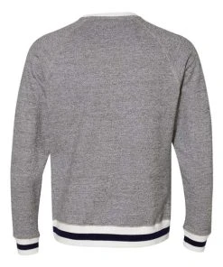 J. America Peppered Fleece Crewneck Sweatshirt -Bulkthreads store 134621318.