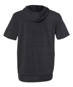 Alternative Men's Eco-Fleece Baller Short Sleeve Hoodie -Bulkthreads store 134621545.