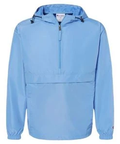 Champion Men's Packable Quarter-Zip Jacket -Bulkthreads store 134754753.