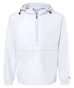 Champion Men's Packable Quarter-Zip Jacket -Bulkthreads store 134754765.