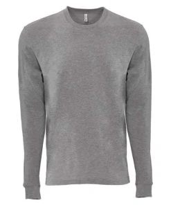 Next Level Men's Sueded Long Sleeve Crew -Bulkthreads store 134769000.