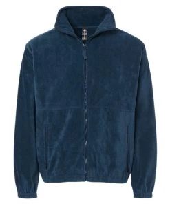 Burnside Polar Men's Fleece Full-Zip Jacket -Bulkthreads store 134772823.