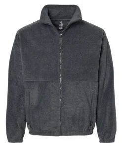 Burnside Polar Men's Fleece Full-Zip Jacket -Bulkthreads store 134773100.