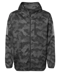 Adidas Men's Hooded Full-Zip Windbreaker -Bulkthreads store 134781815.