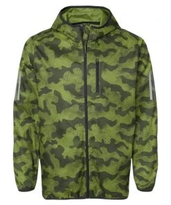 Adidas Men's Hooded Full-Zip Windbreaker -Bulkthreads store 134782014.