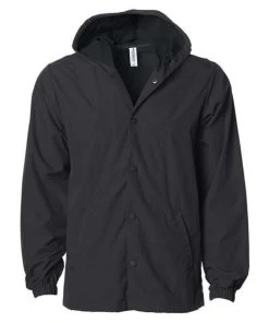 Independent Trading Co. Men's Water-Resistant Hooded Windbreaker -Bulkthreads store 134787841.