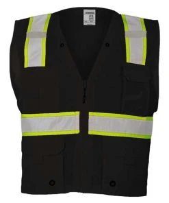 Kishigo Men's EV Series Enhanced Visibility Multi-Pocket Mesh Vest -Bulkthreads store 134788351.