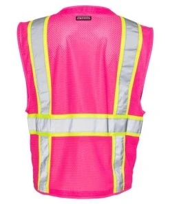Kishigo Men's EV Series Enhanced Visibility Multi-Pocket Mesh Vest -Bulkthreads store 134788415.