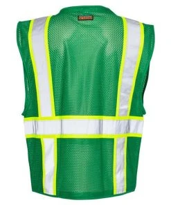 Kishigo Men's EV Series Enhanced Visibility Multi-Pocket Mesh Vest -Bulkthreads store 134788640.