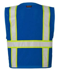 Kishigo Men's EV Series Enhanced Visibility Multi-Pocket Mesh Vest -Bulkthreads store 134789289.