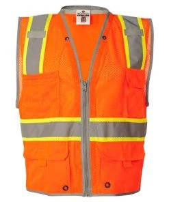 Kishigo Men's Premium Brilliant Series Heavy-Duty Class 2 Vest 15 Kishigo Men's Premium Brilliant Series Heavy-Duty Class 2 Vest -Bulkthreads store 134792514.