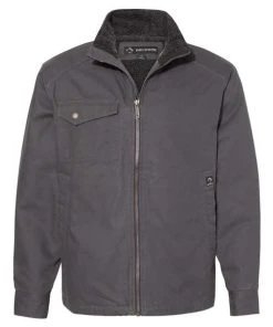 DRI DUCK Men's Endeavor Canyon Cloth Canvas Jacket With Sherpa Lining -Bulkthreads store 134792967.