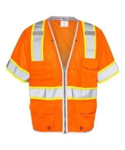 Kishigo Men's Premium Brilliant Series Heavy Duty Class 3 Vest -Bulkthreads store 134793964.