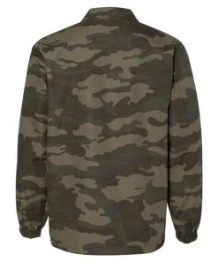 Independent Trading Co. Men's Water-Resistant Windbreaker Coach's Jacket -Bulkthreads store 134794074.