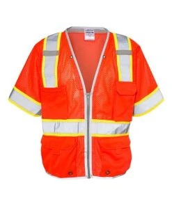 Kishigo Men's Premium Brilliant Series Heavy Duty Class 3 Vest -Bulkthreads store 134794164.