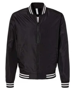 Independent Trading Co. Men's Lightweight Bomber Jacket -Bulkthreads store 134798972.
