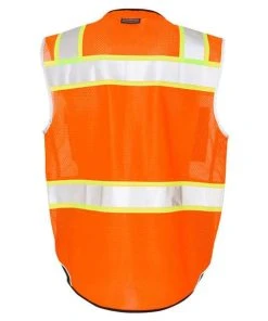 Kishigo Premium Black Series® Black Bottom Class 2 Vest -Bulkthreads store 134799964.