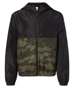 Independent Trading Co. Youth Lightweight Windbreaker Full-Zip Jacket -Bulkthreads store 134801325.